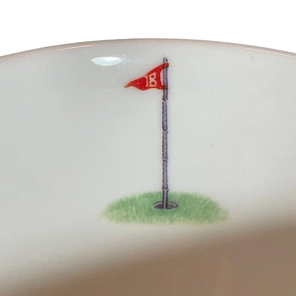 Savoir‎ Vivre London New Bone China Golf Coffee Mugs Lot of 2
